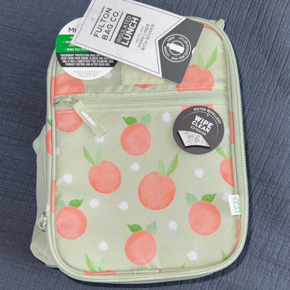 FULTON BAG CO. Stand up insulated Lunch box NWT
